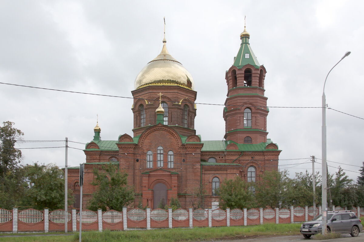 Церковь Николая Чудотворца, Мезенское (Заречный (ГО Заречный), Свердловская область). фасады, Вид с севера