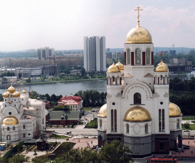 Екатеринбург. Церковь Всех Святых, в земле Российской Просиявших (