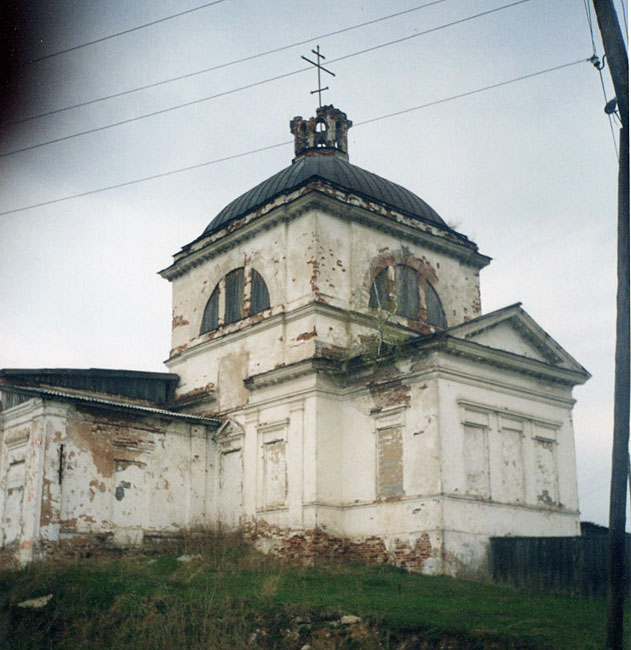 Церковь Троицы Живоначальной, Курьи (Сухоложский район (ГО Сухой Лог), Свердловская область). фасады