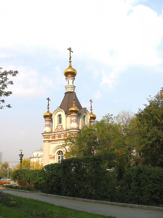 Часовня Екатерины Великомученицы, Екатеринбург (Екатеринбург (МО город Екатеринбург), Свердловская область). фасады