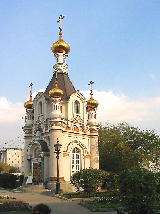 Часовня Екатерины Великомученицы, Екатеринбург (Екатеринбург (МО город Екатеринбург), Свердловская область). фасады