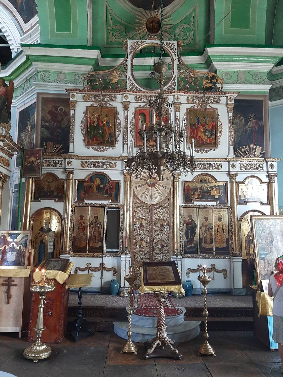 Церковь Николая Чудотворца, Быньги (Невьянский район (Невьянский ГО и ГО Верх-Нейвинский), Свердловская область). интерьер и убранство, Иконостас придела Сретения Господня