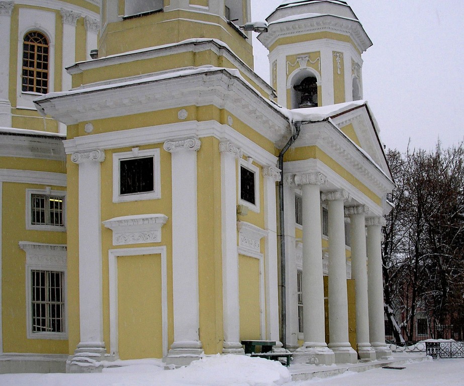 Балашиха. Церковь Спаса Преображения в Пехре-Яковлевском. архитектурные детали