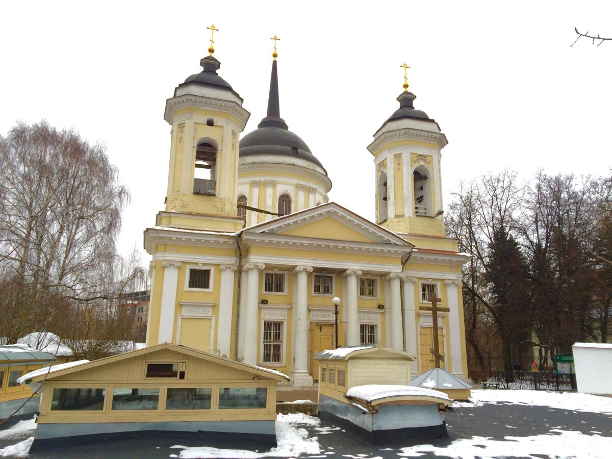фасады. Церковь Преображения Господня в Пехре-Яковлевском, Балашиха (Балашихинский городской округ и г. Реутов, Московская область)