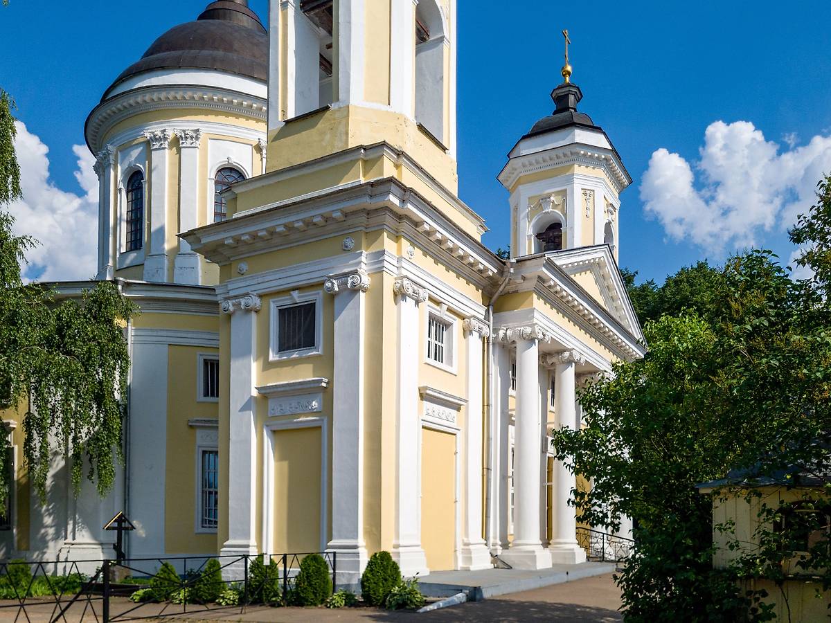 фасады. Церковь Преображения Господня в Пехре-Яковлевском, Балашиха (Балашихинский городской округ и г. Реутов, Московская область)