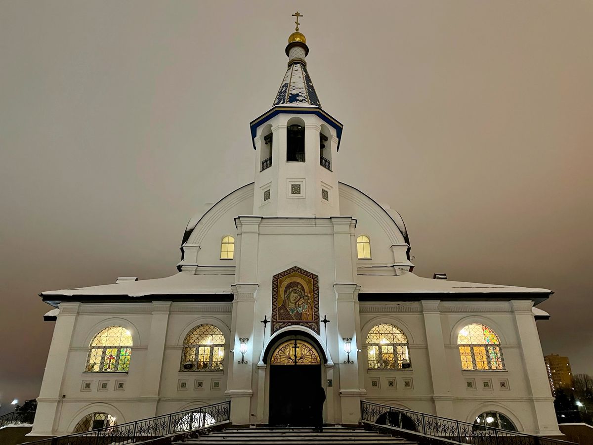 художественные фотографии. Церковь Казанской иконы Божией Матери, Реутов (Балашихинский городской округ и г. Реутов, Московская область)