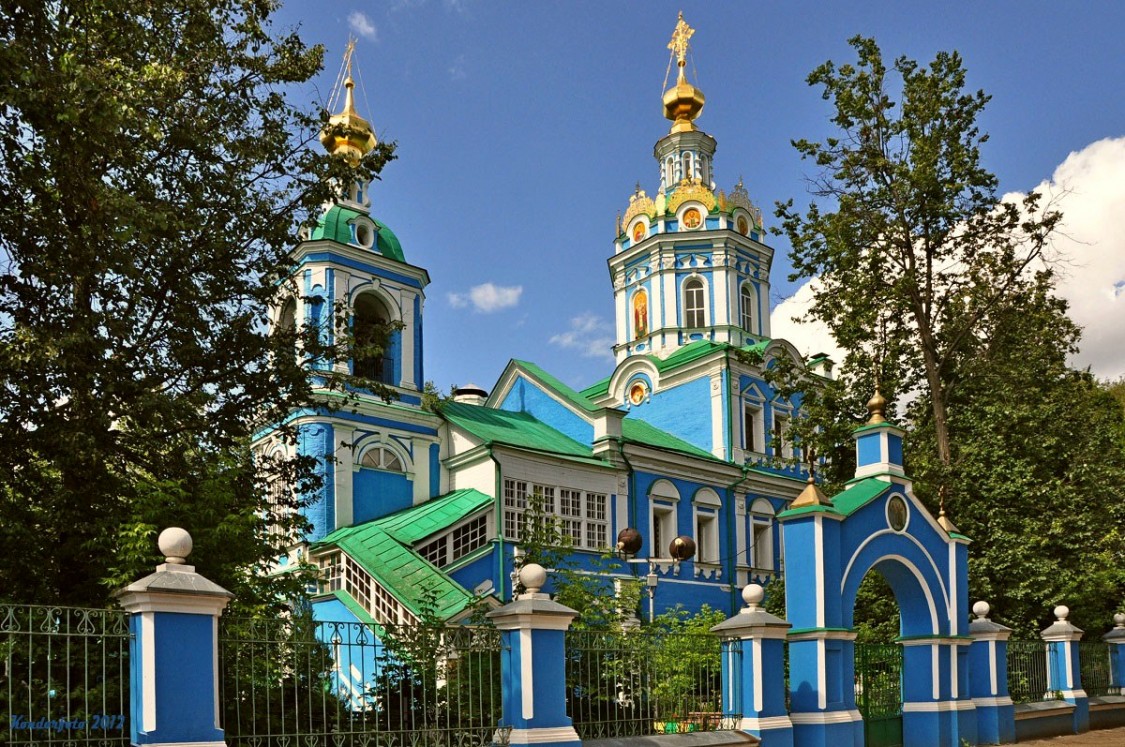 Никольское-Архангельское. Церковь Михаила Архангела. фасады