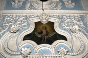 Церковь Михаила Архангела, Интерьер, лепнина и росписи верхнего храма<br>, Никольское-Архангельское, Балашихинский городской округ и г. Реутов, Московская область