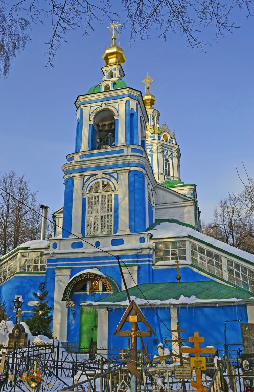 Никольское-Архангельское. Церковь Михаила Архангела. фасады