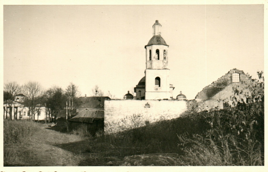 Церковь Казанской иконы Божией Матери, Хмелита (Вяземский район, Смоленская область). архивная фотография, Фото 1941 г. с аукциона e-bay.de