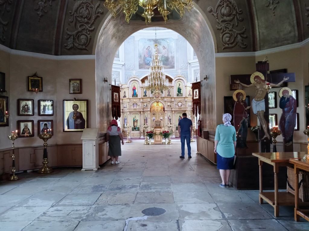 Лыткарино. Церковь Петра и Павла. интерьер и убранство, общий вид интерьера