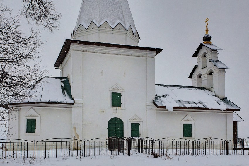 Лыткарино. Церковь Николая Чудотворца в Петровском. архитектурные детали