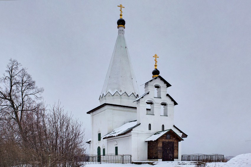 Лыткарино. Церковь Николая Чудотворца в Петровском. фасады