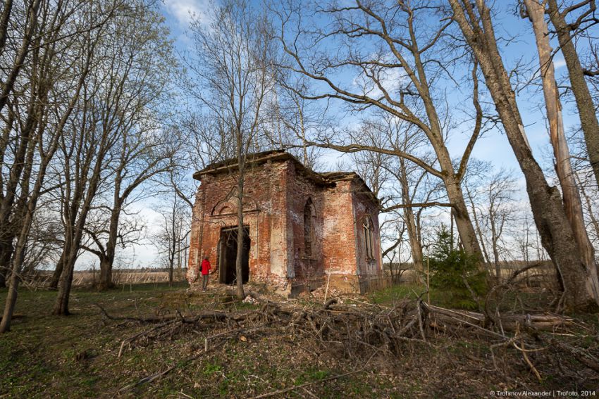 Раскулицы, урочище. Церковь Спаса Преображения. фасады