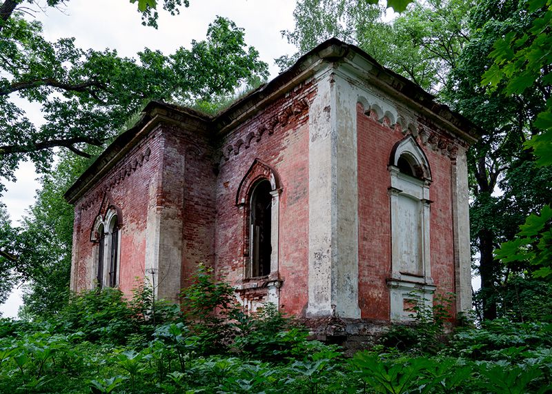 Церковь Преображения Господня, Раскулицы, урочище (Волосовский район, Ленинградская область). фасады, Вид с юго-восточной стороны.
