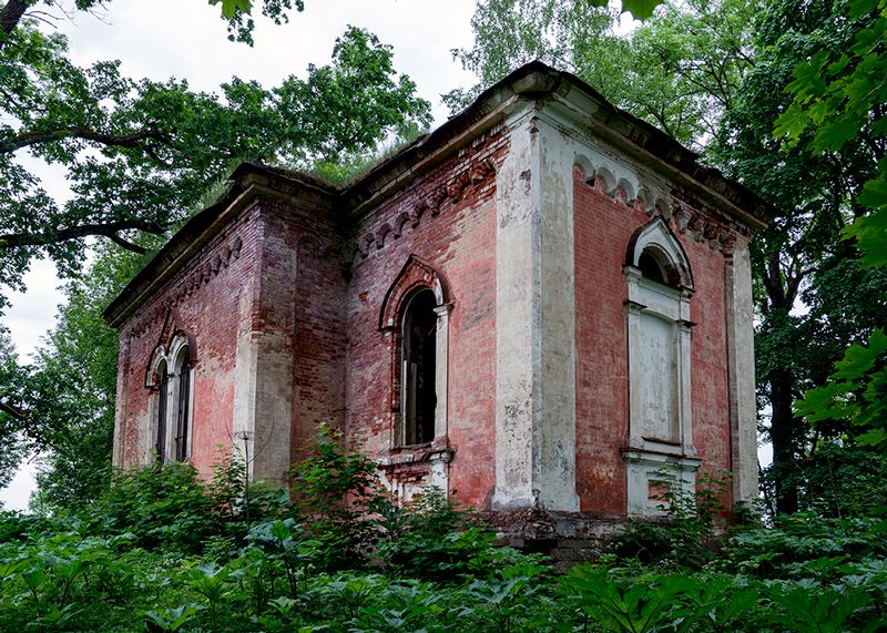 Раскулицы, урочище. Церковь Спаса Преображения. фасады, Вид с юго-восточной стороны.