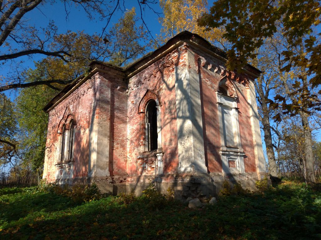 Раскулицы, урочище. Церковь Спаса Преображения. фасады