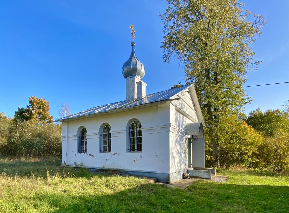 Ложголово. Часовня Георгия Победоносца. фасады, Вид с северо-запада