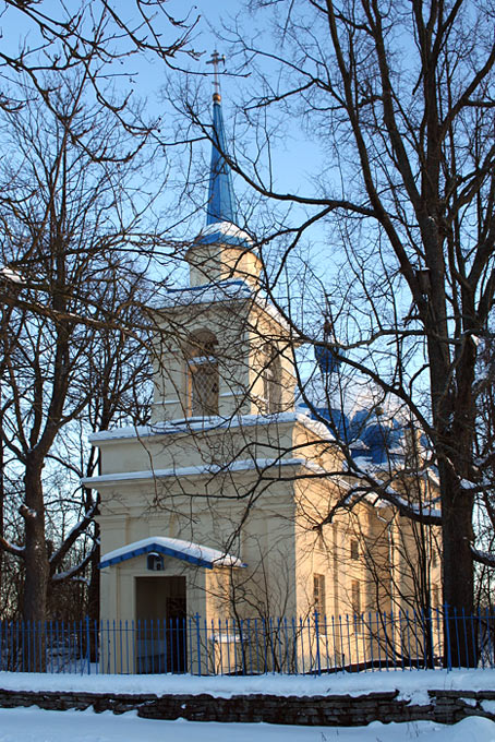 Церковь Собора Пресвятой Богородицы, Рогожа (Волховский район, Ленинградская область). фасады, Западный фасад