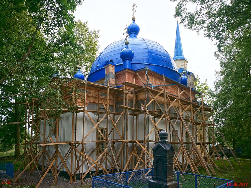 Церковь Собора Пресвятой Богородицы, Рогожа (Волховский район, Ленинградская область). документальные фотографии