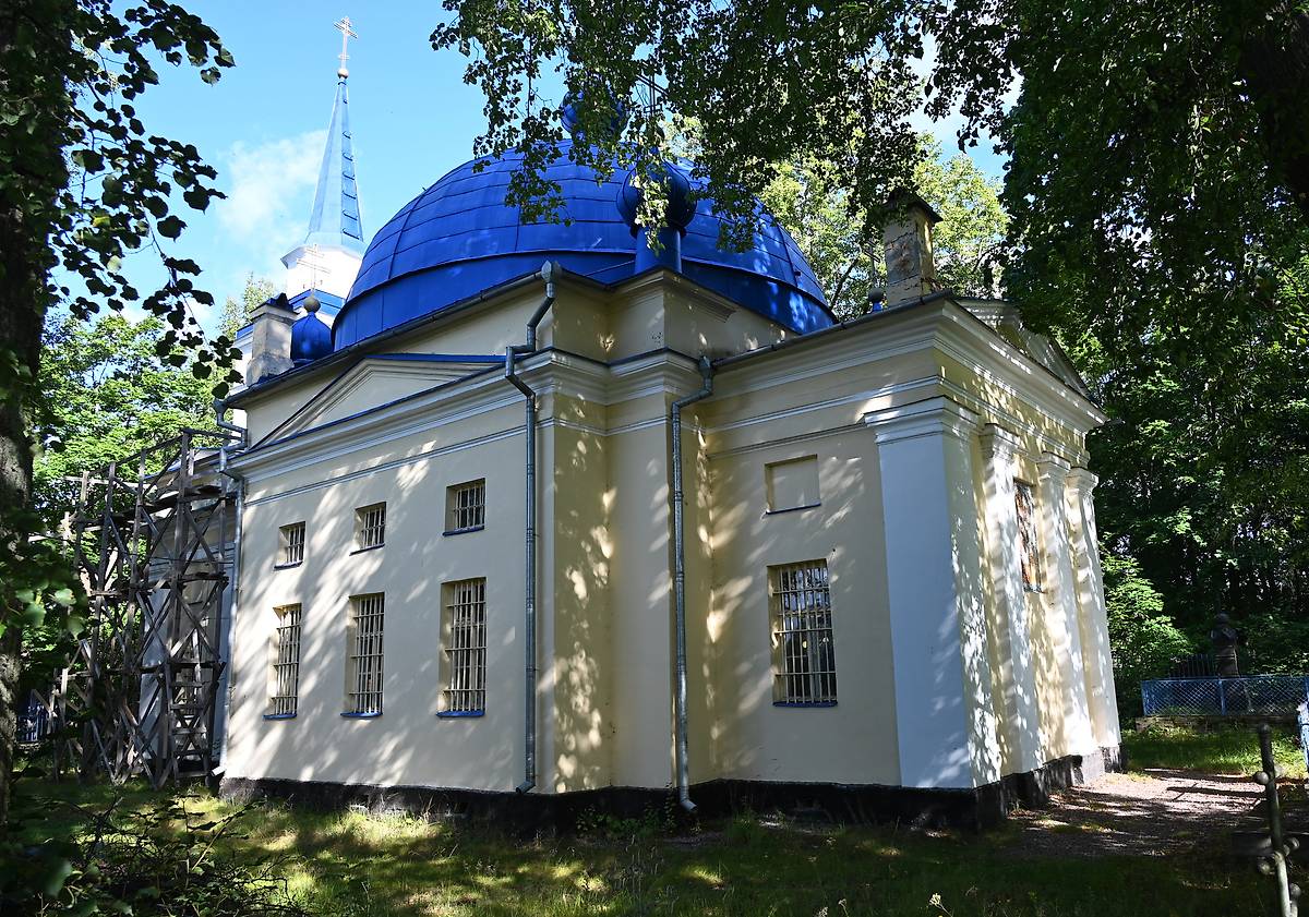 фасады. Церковь Собора Пресвятой Богородицы, Рогожа (Волховский район, Ленинградская область)