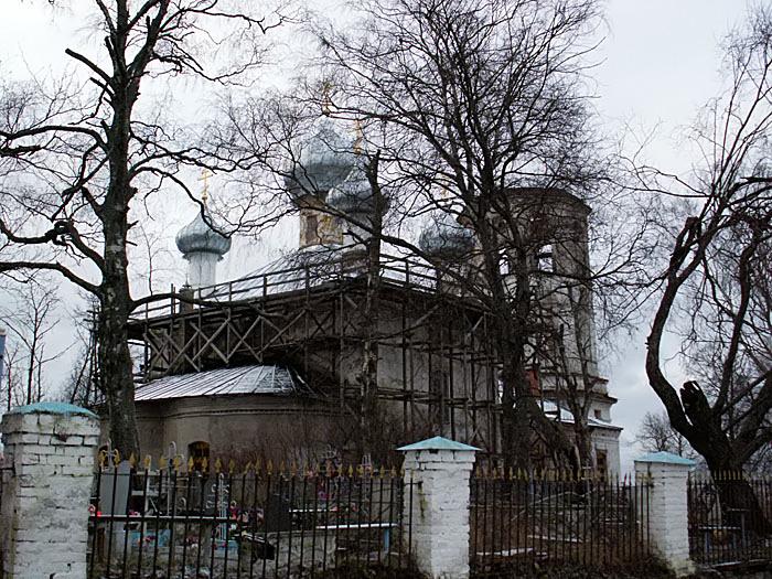 Церковь Успения Пресвятой Богородицы в Сясьских рядках, Сясьстрой (Волховский район, Ленинградская область). фасады