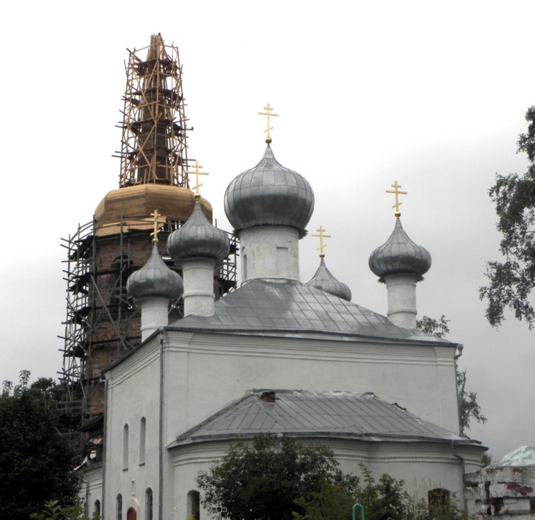 Церковь Успения Пресвятой Богородицы в Сясьских рядках, Сясьстрой (Волховский район, Ленинградская область). фасады