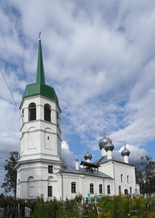 Церковь Успения Пресвятой Богородицы в Сясьских рядках, Сясьстрой (Волховский район, Ленинградская область). фасады