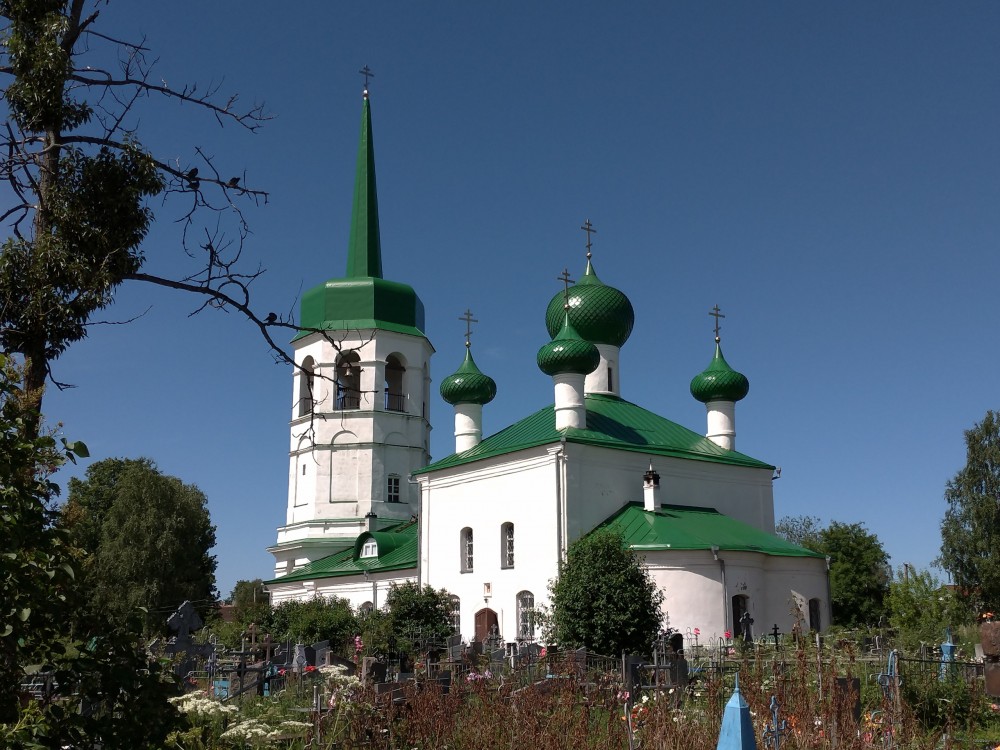 Церковь Успения Пресвятой Богородицы в Сясьских рядках, Сясьстрой (Волховский район, Ленинградская область). фасады