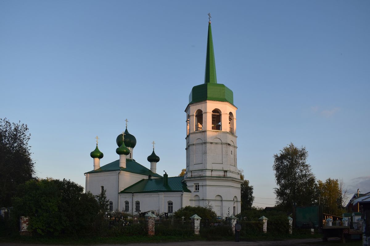 фасады. Церковь Успения Пресвятой Богородицы в Сясьских рядках, Сясьстрой (Волховский район, Ленинградская область)