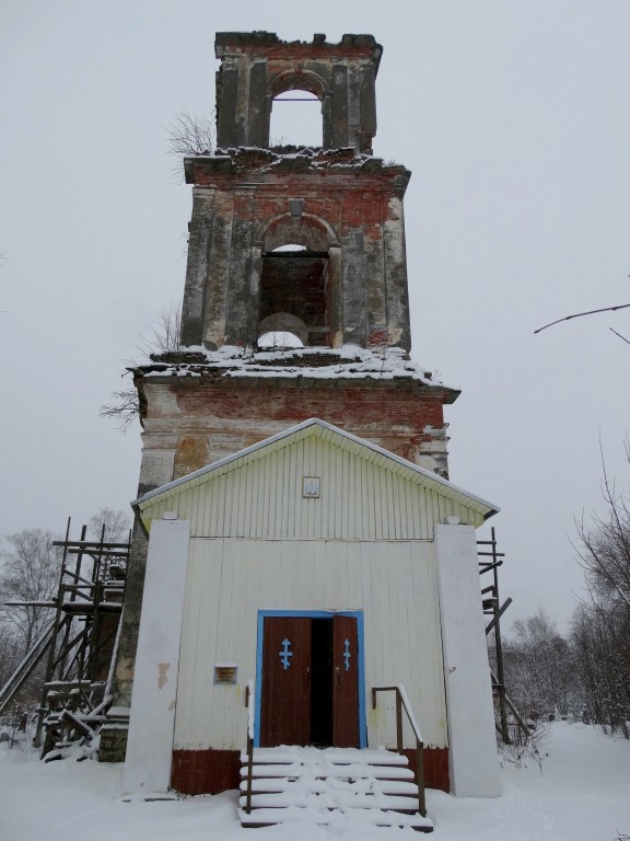 Церковь Смоленской иконы Божией Матери, Пономарёво (Лодейнопольский район, Ленинградская область). фасады