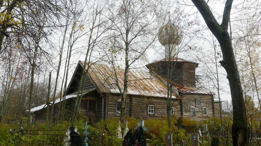 Пономарёво. Церковь Николая Чудотворца. фасады