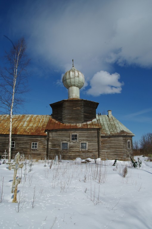 Пономарёво. Церковь Николая Чудотворца. фасады