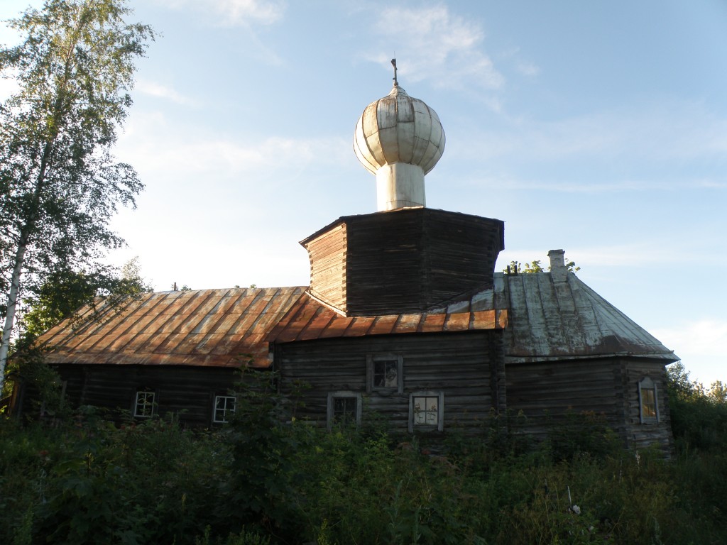 Церковь Николая Чудотворца, Пономарёво (Лодейнопольский район, Ленинградская область). фасады