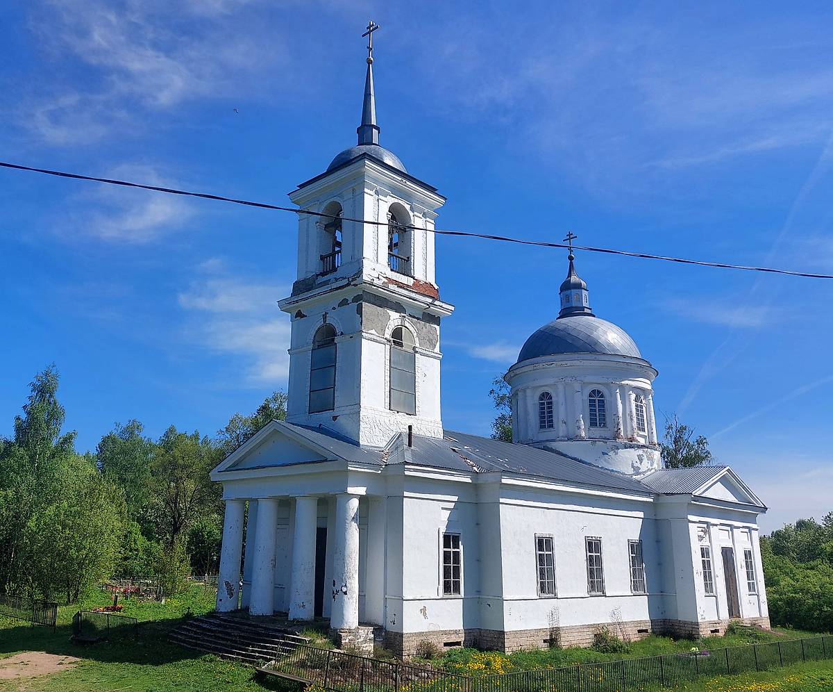фасады. Церковь иконы Божией Матери "Знамение", Турыгино (Лодейнопольский район, Ленинградская область)