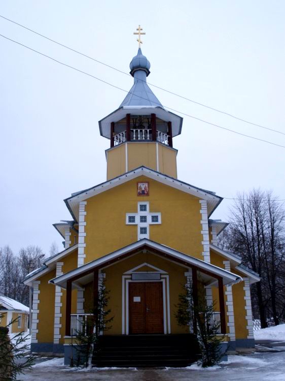 Лодейное Поле. Церковь Петра и Павла. фасады, Западный фасад.