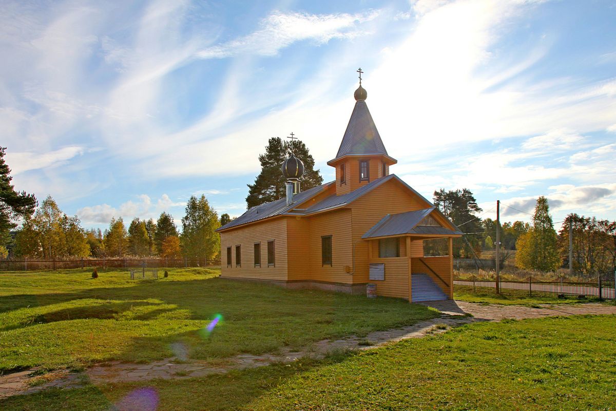 Церковь Сретения Господня, Родионово (Юксовичи) (Подпорожский район, Ленинградская область). фасады