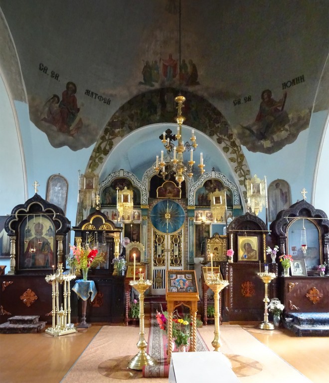 Церковь Казанской иконы Божией Матери, Сусанино (Гатчинский район, Ленинградская область). интерьер и убранство,  