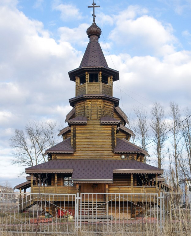 Церковь Николая, царя-мученика, Никольское (Тосненский район, Ленинградская область). фасады