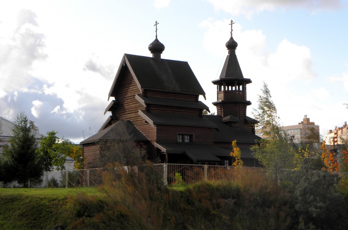 Никольское. Церковь Николая, царя-мученика. фасады