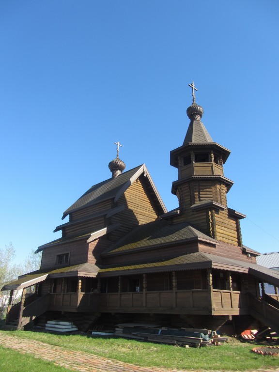 Церковь Николая, царя-мученика, Никольское (Тосненский район, Ленинградская область). фасады