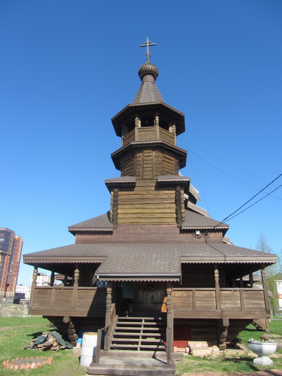 Церковь Николая, царя-мученика, Никольское (Тосненский район, Ленинградская область). фасады