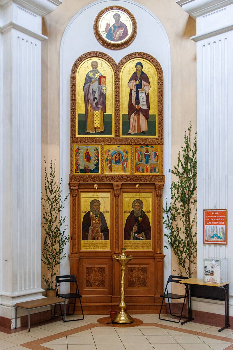 интерьер и убранство. Собор иконы Божией Матери 
