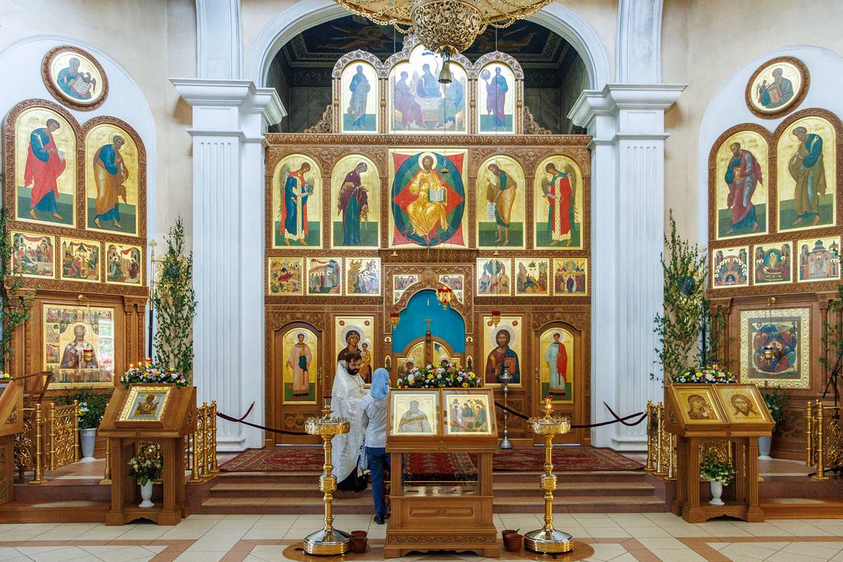 интерьер и убранство. Собор иконы Божией Матери 