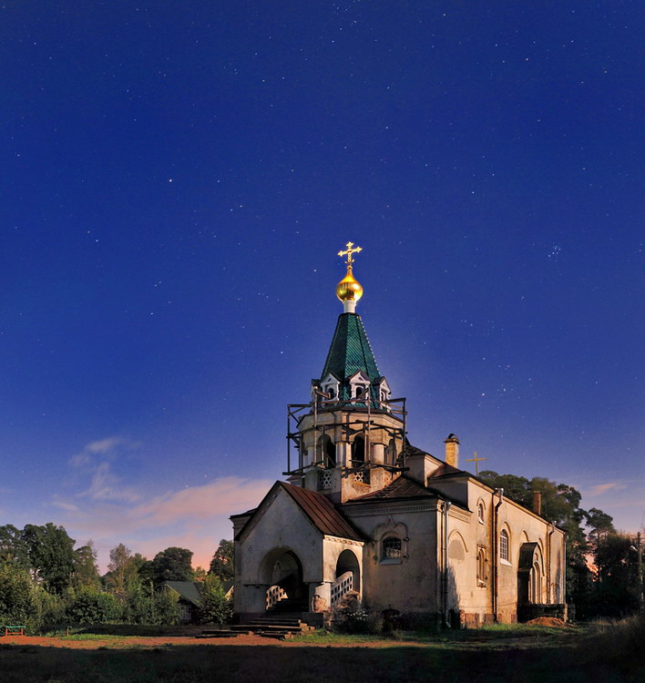 Лебяжье. Церковь Николая Чудотворца. документальные фотографии