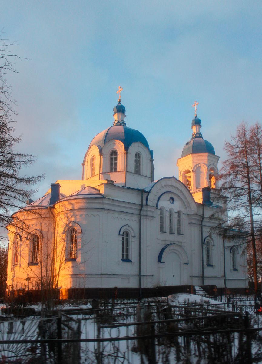 Церковь Воздвижения Креста Господня, Ополье (Кингисеппский район, Ленинградская область). фасады