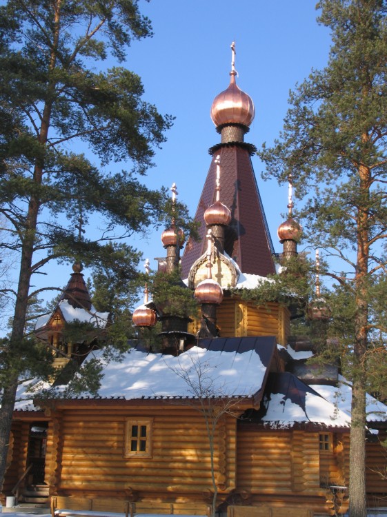 Лужки. Церковь Спаса Преображения. фасады