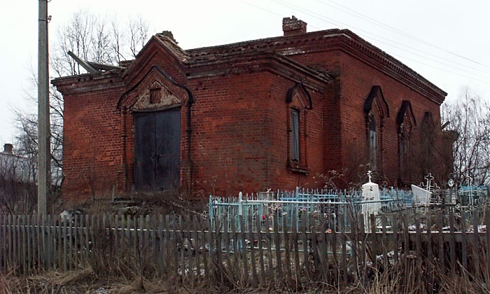 Церковь Модеста, Патриарха Иерусалимского, Иссад (Волховский район, Ленинградская область). фасады, Западный фасад