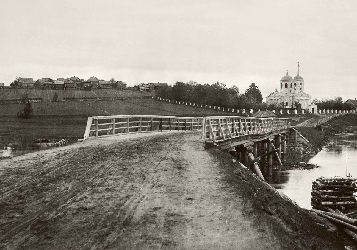 Фото В. И. Равдоникаса 1920-х гг. , архивная фотография. Церковь Покрова Пресвятой Богородицы, Колбеки (Бокситогорский район, Ленинградская область)