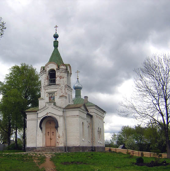 Сенно. Троицкий скит. Церковь Троицы Живоначальной. фасады